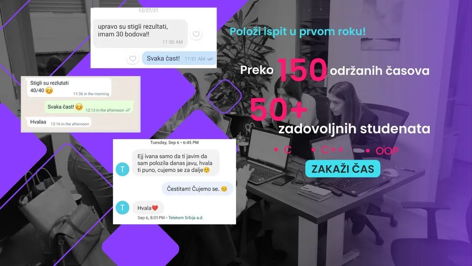 Časovi programiranja - zadovoljni studenti
