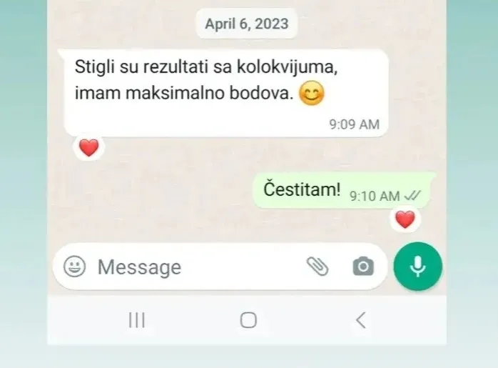 Privatni časovi programiranja Novi Sad - maksimalno bodova sa kolokvijuma