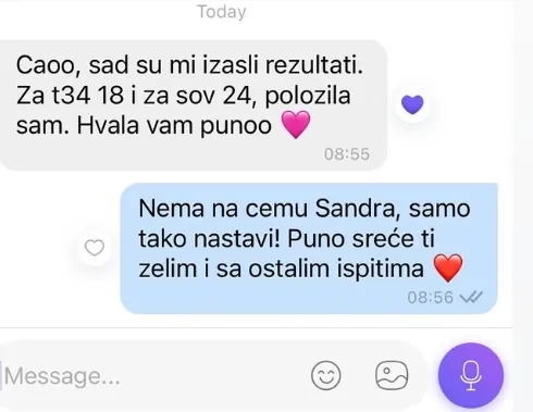 Časovi programiranja - položila ispite