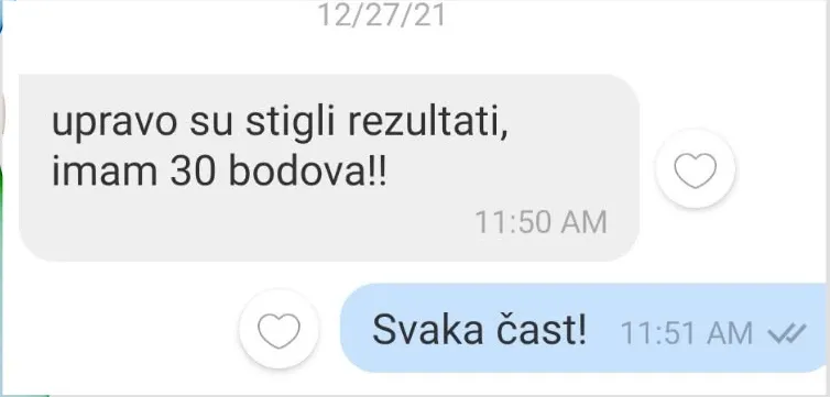 Časovi programiranja Subotica - rezultati ispita